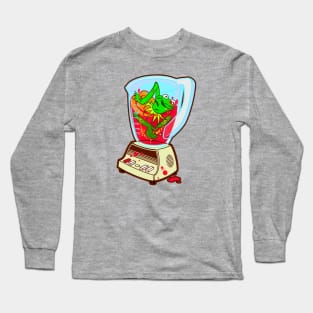 Frog In a Blender Long Sleeve T-Shirt